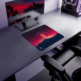 Red Sky Wolf mouse pad, 450 × 400 mm – DeskCave™