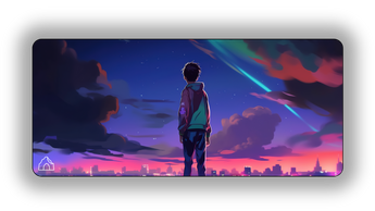 Roof Boy gaming mouse pad design — DeskCave™ artwork preview