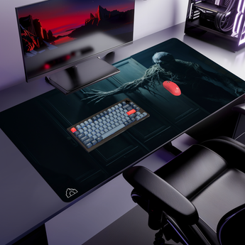 Scary Zombie gaming mouse pad — XL size (1200 × 600 mm)