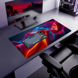 Silhouette of Colour gaming mouse pad — Large size (900 × 400 mm)