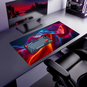 Silhouette of Colour gaming mouse pad — Large size (900 × 400 mm)