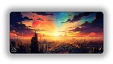 Sunny City gaming mouse pad design — DeskCave™ artwork preview
