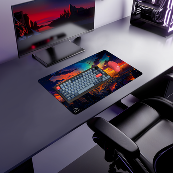 Sunny City gaming mouse pad — Medium (600 × 350 mm) desk mat