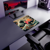 Tsunami Waves gaming mouse pad — Small size (450 × 400 mm)