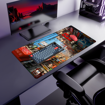 Urban Area gaming mouse pad — Large size (900 × 400 mm)
