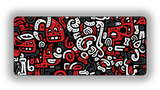Urban Graffiti gaming mouse pad design – DeskCave™