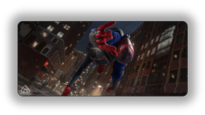 Web Warrior gaming mouse pad design – DeskCave™