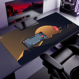 Yellow Moon mouse pad, 1200 × 600 mm – DeskCave™
