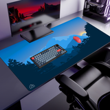 Blue Mountains mouse pad, 1200 × 600 mm – DeskCave™