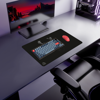 Deer gaming mouse pad — Medium size (600 × 350 mm)