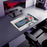 Gray Monochrome mouse pad, 600 × 350 mm – DeskCave™