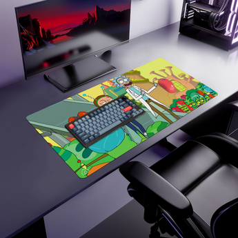 Interdimensional Mayhem mouse pad, 900 × 400 mm – DeskCave™