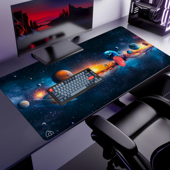 Milky Way gaming mouse pad — XL size (1200 × 600 mm)