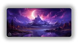 Mountain Cosmo Purple gaming mouse pad, Small - 450 x 400 mm – DeskCave™