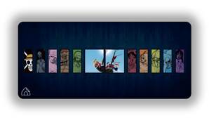 One Collection gaming mouse pad design – DeskCave™