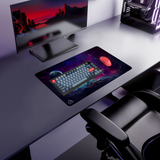 Purple Galaxy gaming mouse pad — Medium size (600 × 350 mm)