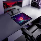 Purple Galaxy gaming mouse pad — Small size (450 × 400 mm)