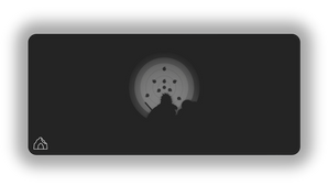 Rinnegan gaming mouse pad design – DeskCave™