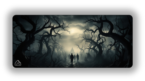 Scary Forest gaming mouse pad design — DeskCave™ artwork preview