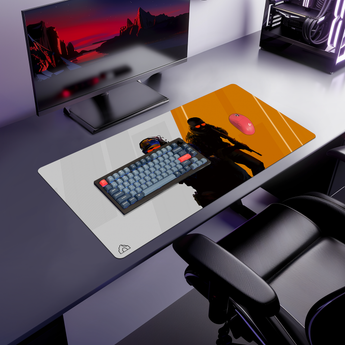 Sector Clear mouse pad, 900 × 400 mm – DeskCave™