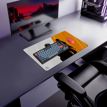 Sector Clear mouse pad, 600 × 350 mm – DeskCave™