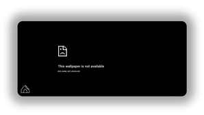 Wallpaper Error gaming mouse pad design — DeskCave™ artwork preview